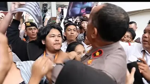 Beginilah Fakta Di Balik Video Viral Insiden Argumen Kapolres Pasar Minggu Dengan Pengunjung Saat Sidang Praperadilan Delpedro Dkk